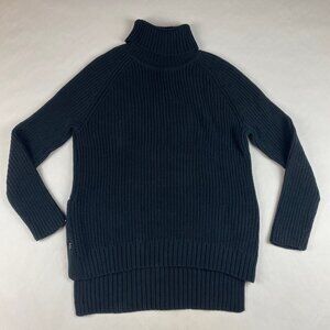 UGG Turtleneck Sweater Women’s Size Small Black Chunky Knit - Selah Sweater